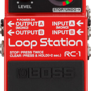 RC-1 Boss Loop Station-Step One to Looping