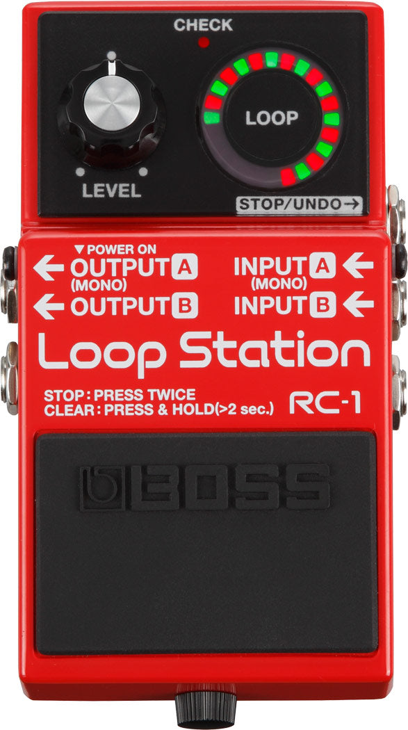 RC-1 Boss Loop Station-Step One to Looping