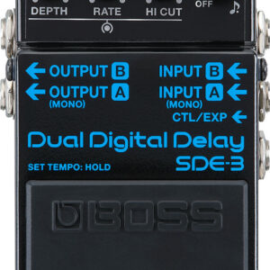 SDE-3 Boss Dual Digital Delay-Timeless Inspiration