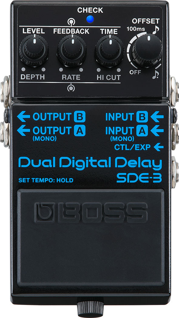 SDE-3 Boss Dual Digital Delay-Timeless Inspiration