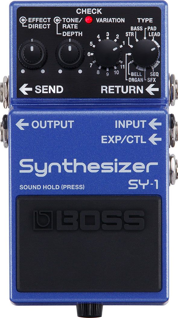 SY-1 Boss Synthesizer Effect Pedal-Journey to New Sonic Frontiers