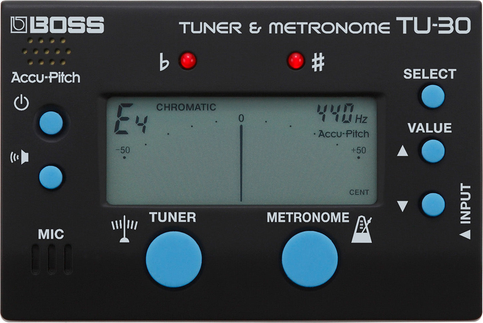 Roland Boss Tuner And Metronome - TU-30