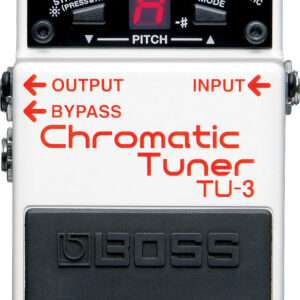 TU-3 Boss Chromatic Tuner Pedal-The Gold Standard in Stage Tuning