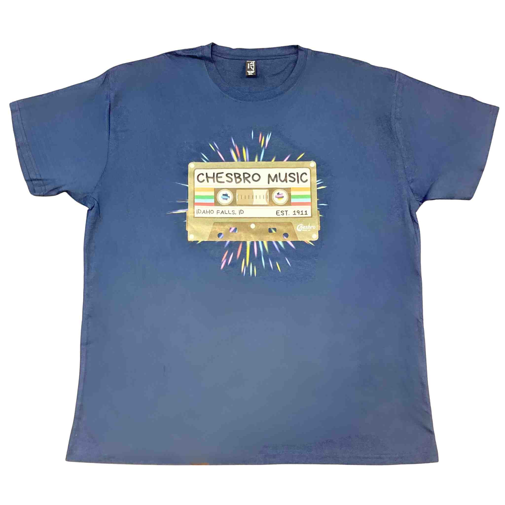 Chesbro Cassette T-Shirt - Navy — XL