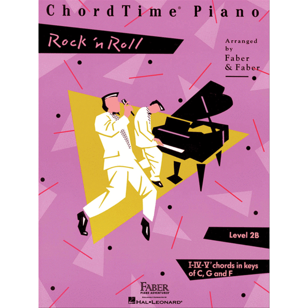 ChordTime Piano Rock 'n' Roll - Level 2B (Faber Piano Adventures)