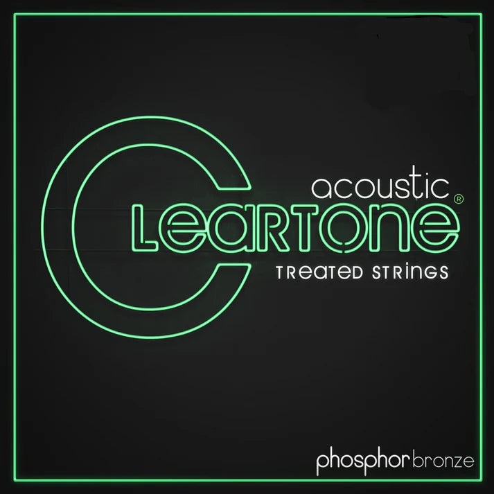 Cleartone Acoustic Phosphor Bronze Guitar Strings-13-56 Medium
