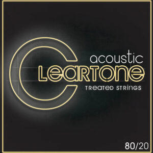 Cleartone Acoustic 80/20 Guitar Strings-11-52 Custom Light