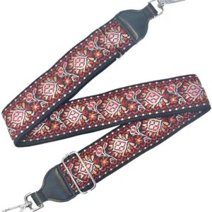 CMC Jacquard Banjo Strap - Red