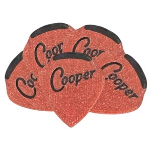 Cooper Jazz III Guitar Picks-Heavy-Red-5 pack