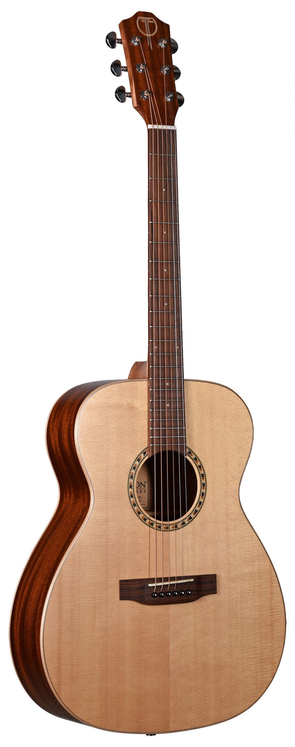 Teton STG100NT Grand Concert Acoustic Guitar - Solid Spruce Top - Mahogany Back & Sides