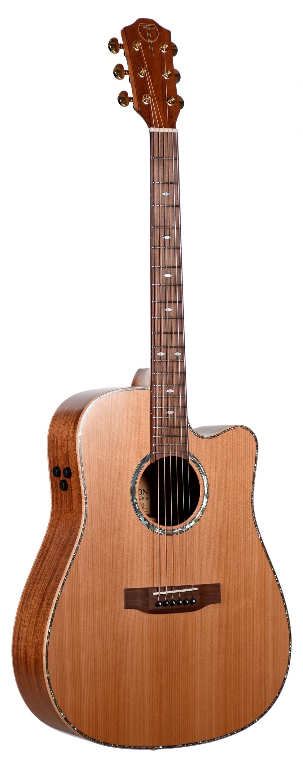 Teton STS205CENT Dreadnought Guitar - Solid Spruce Top & Solid Mahogany Back/Sides