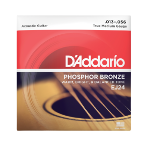 D'Addario EJ24 Phosphor Bronze Acoustic Guitar Strings - True Medium (13-56)