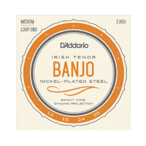 D'Addario EJ63I Nickel Wound Irish Tenor Banjo Strings - (12-36)