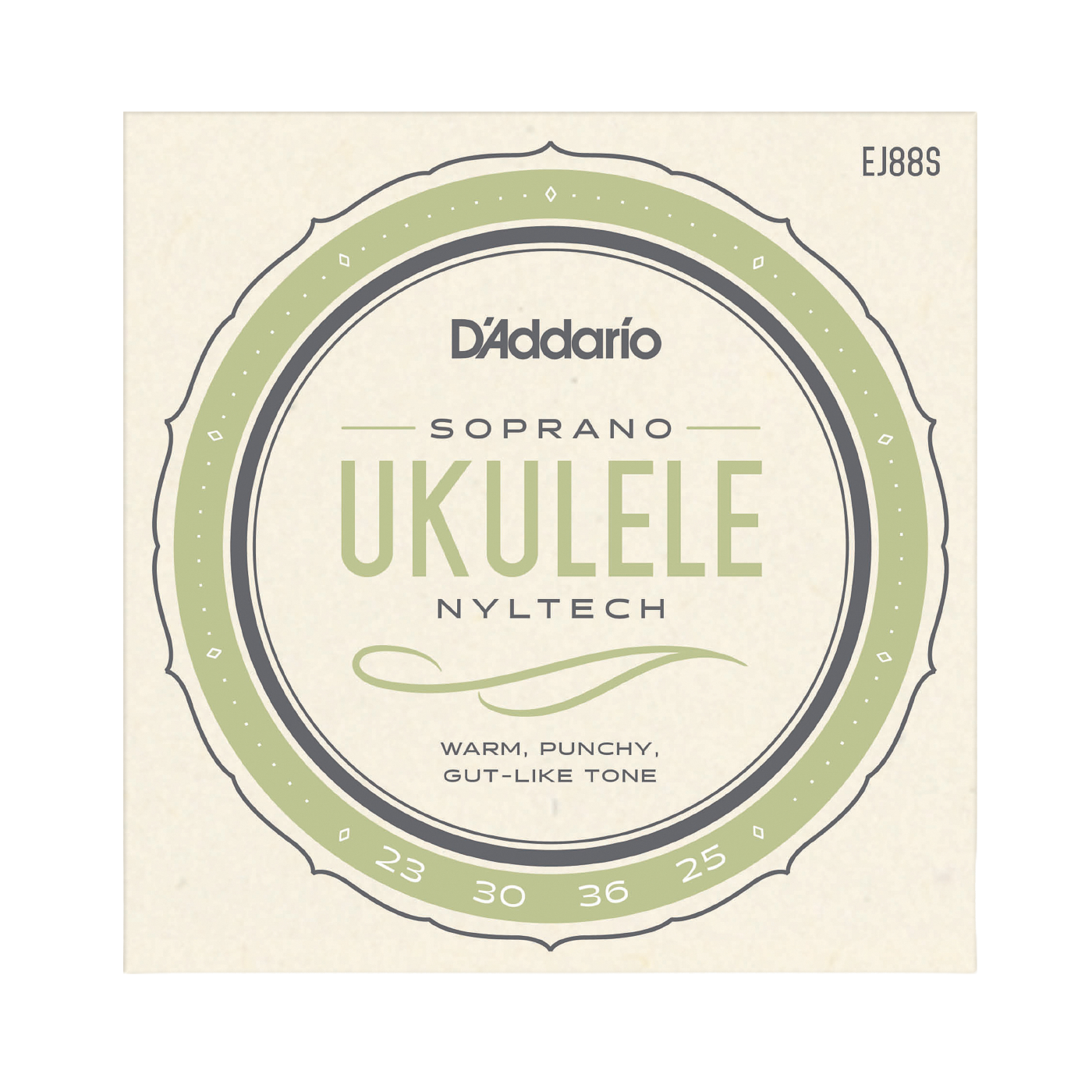 D'Addario EJ88S Nyltech Soprano Ukulele Strings