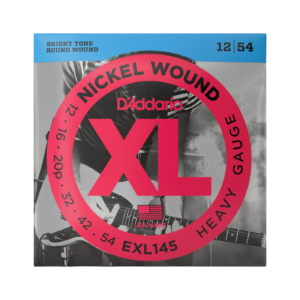D'Addario EXL145 Nickel Wound Electric Guitar Strings - Heavy (12-54)
