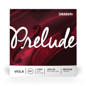 D'Addario Prelude J910LM Viola String Set - Medium Tension - Long Scale