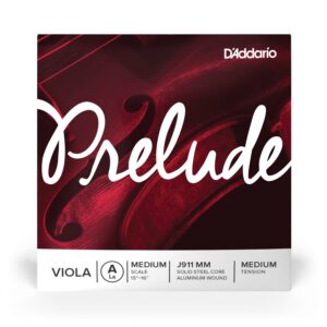 D'Addario Prelude J911MM Viola A String - Medium Tension - Medium Scale