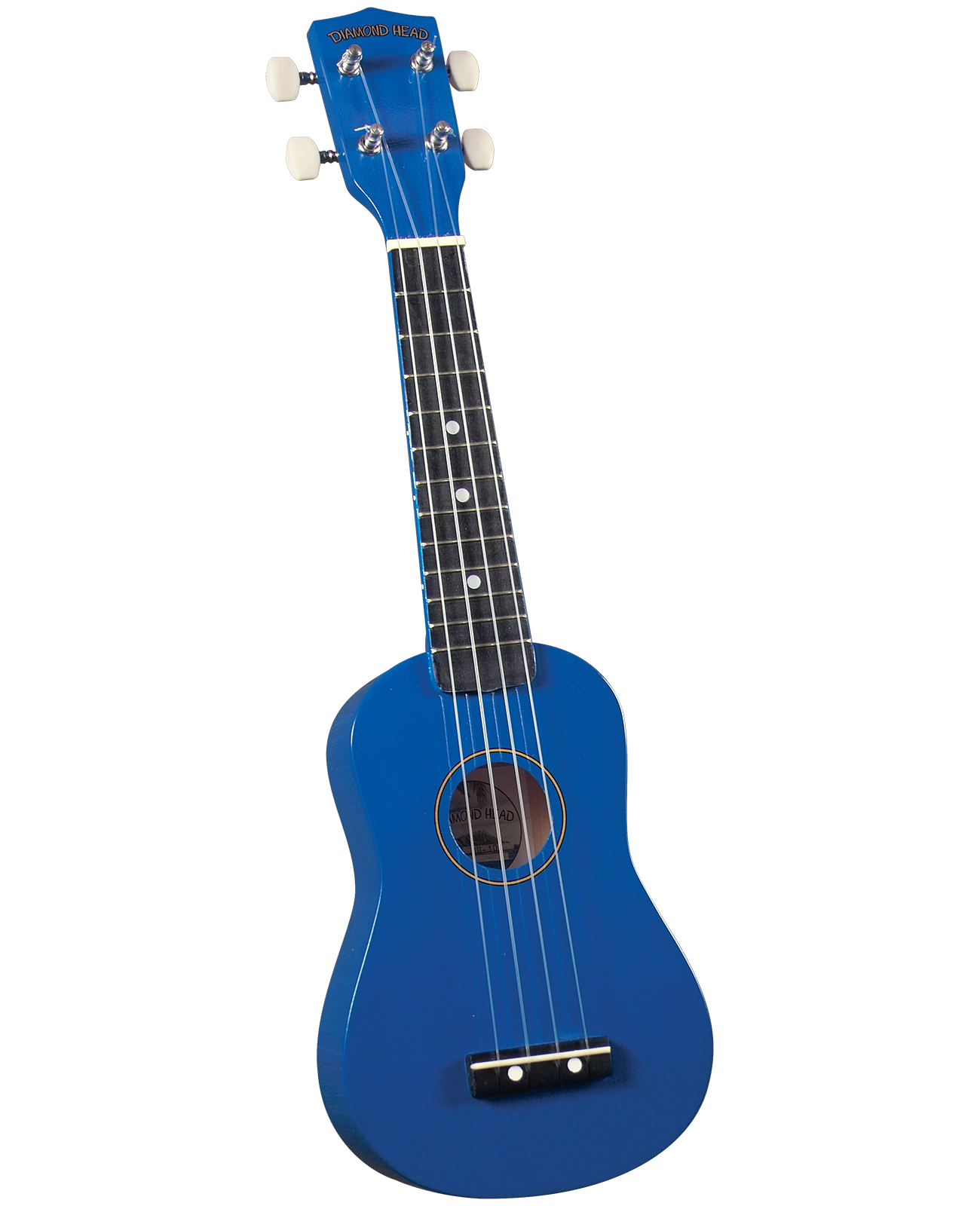 Diamond Head DU107 Blue Soprano Ukulele with Matching Gig Bag