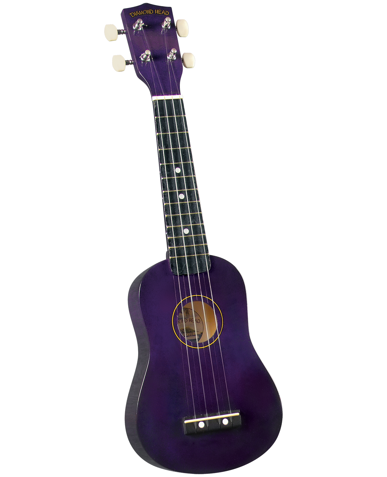 DU108 Diamond Head Ukulele Purple