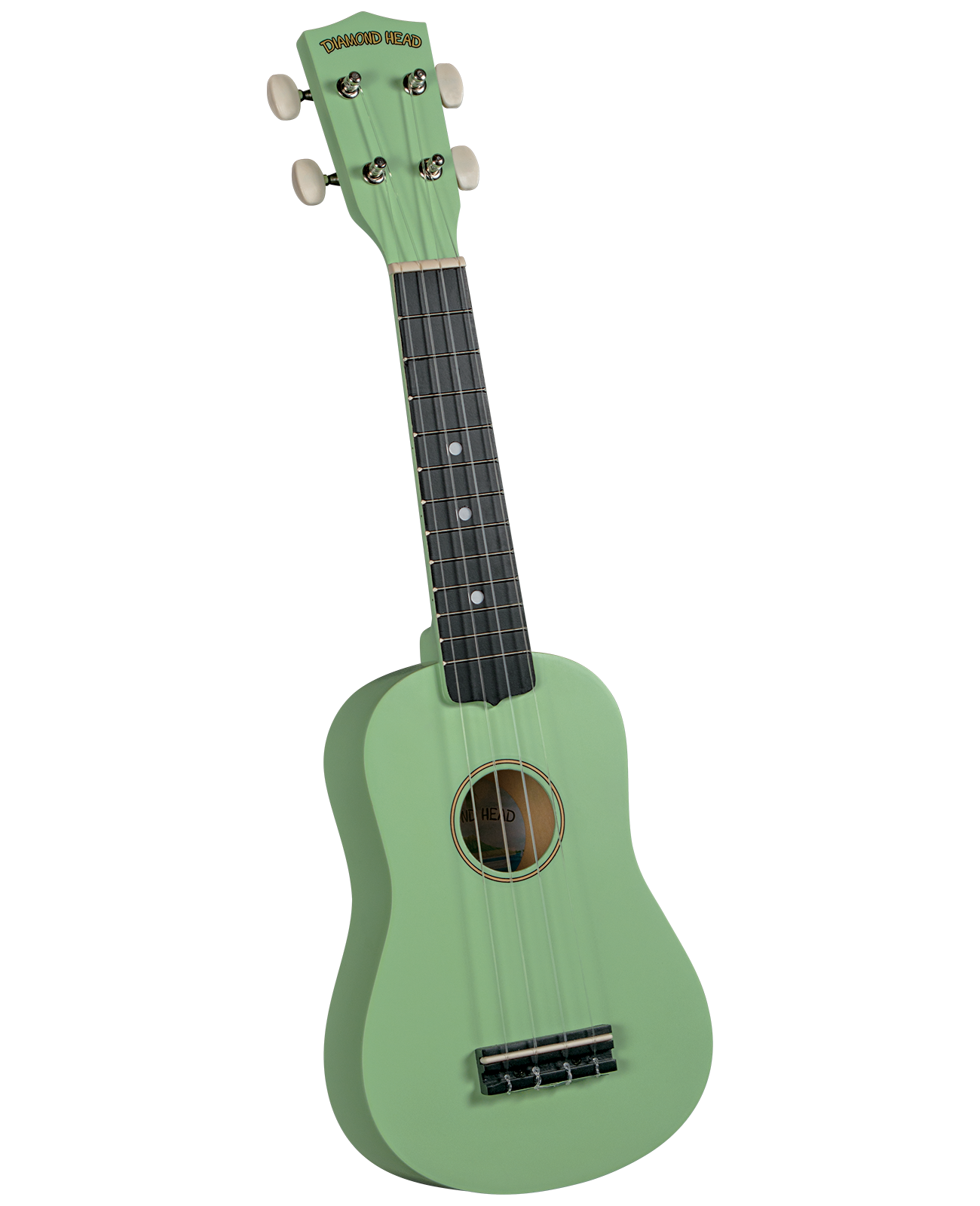 DU125 Diamond Head Tropical Satin Ukulele, Peppermint Green