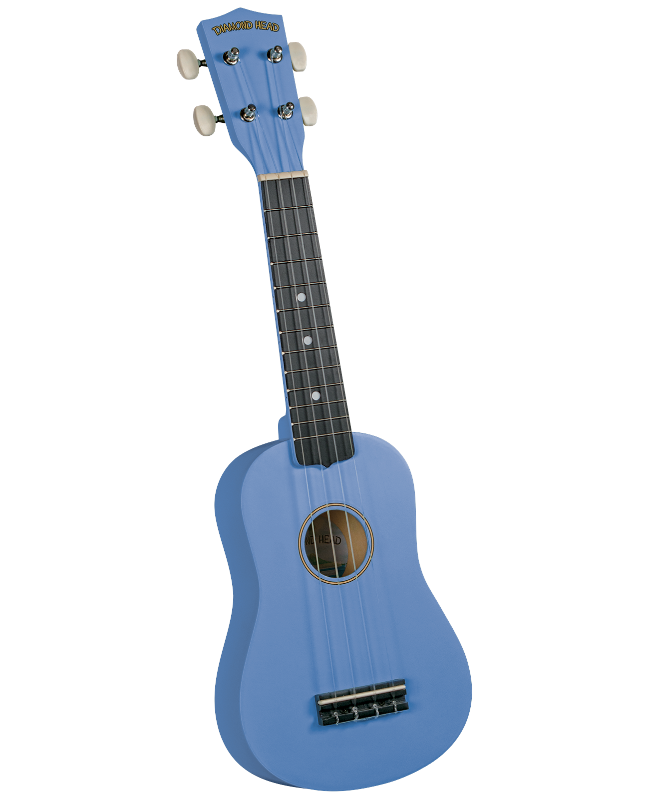 DU127 Diamond Head Tropical Satin Ukulele, Cornflower Blue