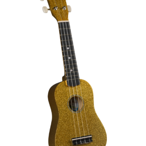 DU144 Diamond Head Hot Rod Soprano Ukulele-Champagne Gold