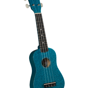 Diamond Head DU145 Hot Rod Soprano Ukulele - Twilight Blue with Gig Bag