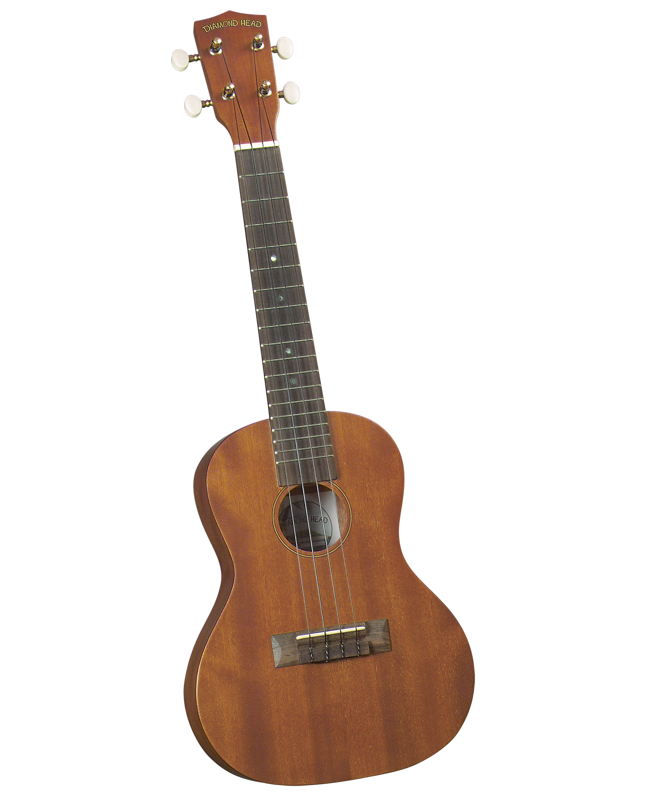 Diamond Head DU200C Deluxe Concert Ukulele - Natural Mahogany with Gig Bag