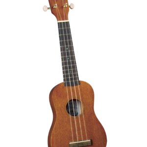DU200 Diamond Head Deluxe Soprano Ukulele-Natural Mahogany