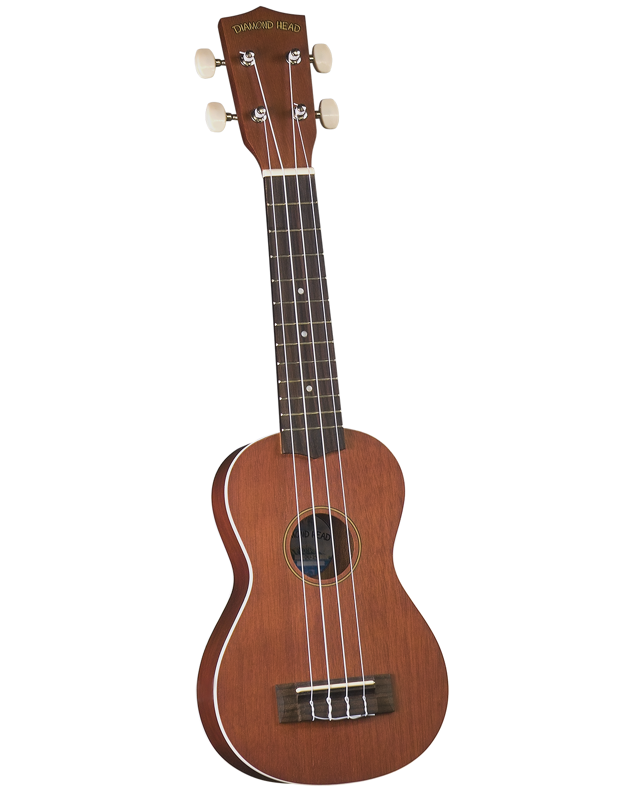Diamond Head DU250 Satin Mahogany Soprano Ukulele with Gig Bag