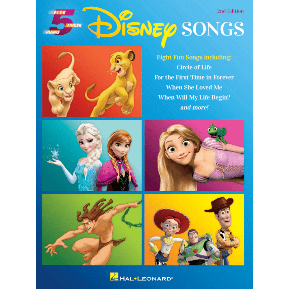 Disney Songs - Five-Finger Piano Collection (Hal Leonard)