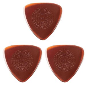 Dunlop Primetone Small Tri Grip Guitar Pick-1.30mm Gauge-3 pack