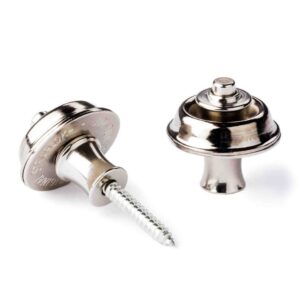 Dunlop Straplok Original Strap Retainer Set-Nickel