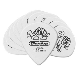 Dunlop Tortex White Jazz III Player's Pack-1.35mm Gauge-12 pack