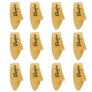 Dunlop Ultex Thumbpick-Brown- Medium -Right -12 pack