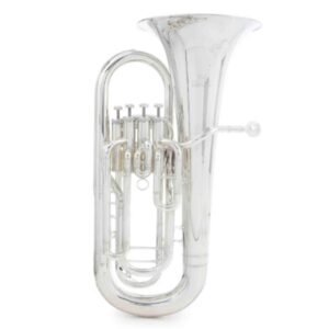 Eastman EEP421S Student Euphonium - 4-Valve Silver Plated with Case