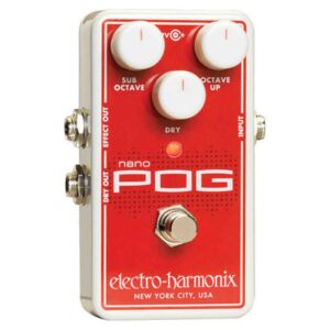 EHX Nano POG -Polyphonic Octave Generator Pedal
