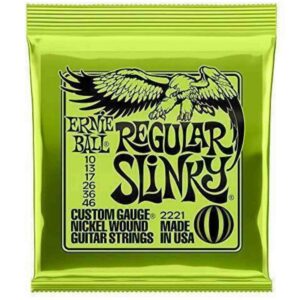 Ernie Ball Slinky Nickel Wound Electric Guitar Strings-10-46 Regular