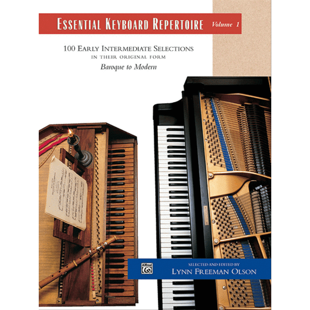 Essential Keyboard Repertoire, Vol. 1 - 100 Early Intermediate Selections (Comb Bound Book)