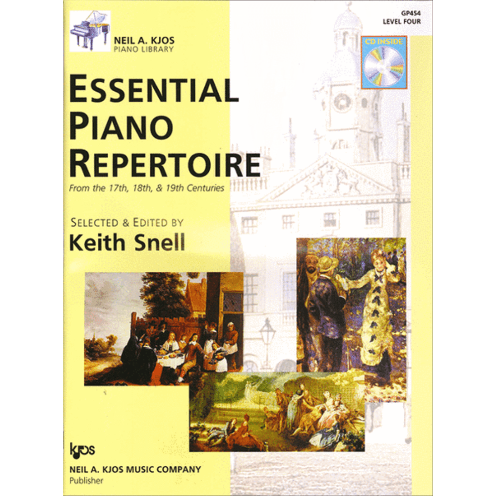 Essential Piano Repertoire - Level 4 (17th, 18th, & 19th Centuries, Kjos)