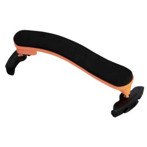 Everest Violin Shoulder Rest - 4/4 Size - Orange