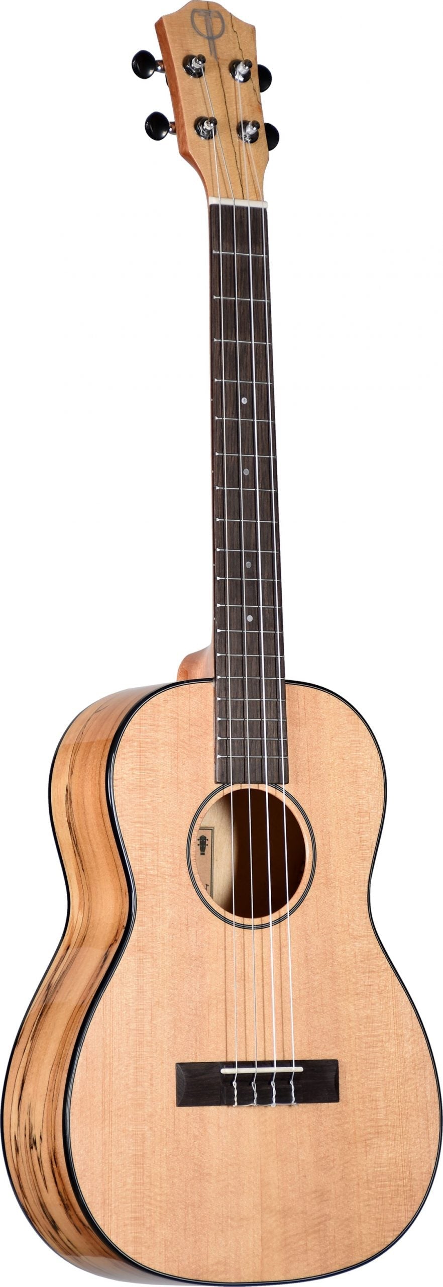 Teton TB130SMG Baritone Ukulele With Spalted Maple Back & Sides