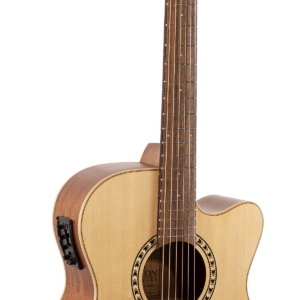 Teton STG100CENT Grand Concert Acoustic Guitar - Mahogany Back & Sides - Solid Spruce Top