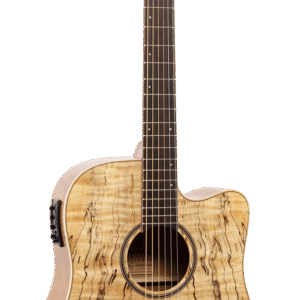 Teton Guitars STS000SMGCE Spalted Maple Top Acoustic Guitar