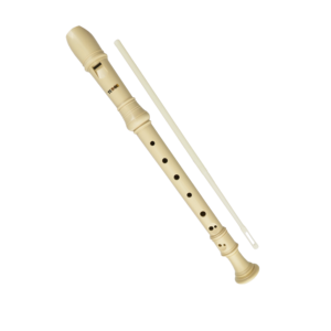 Grover Trophy Tudor TD175WAM Antimicrobial Soprano Recorder - White