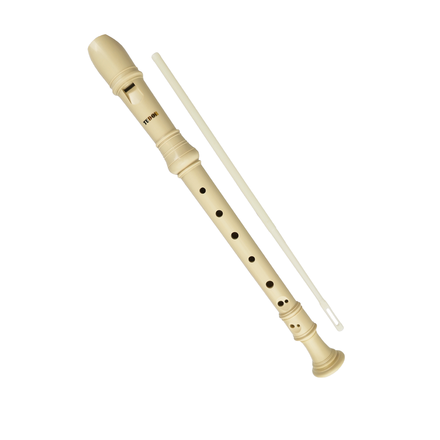 Grover Trophy Tudor TD175WAM Antimicrobial Soprano Recorder - White
