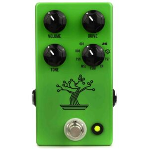 JHS Bonsai-9 Way Screamer Overdrive Guitar Effects Pedal - Green