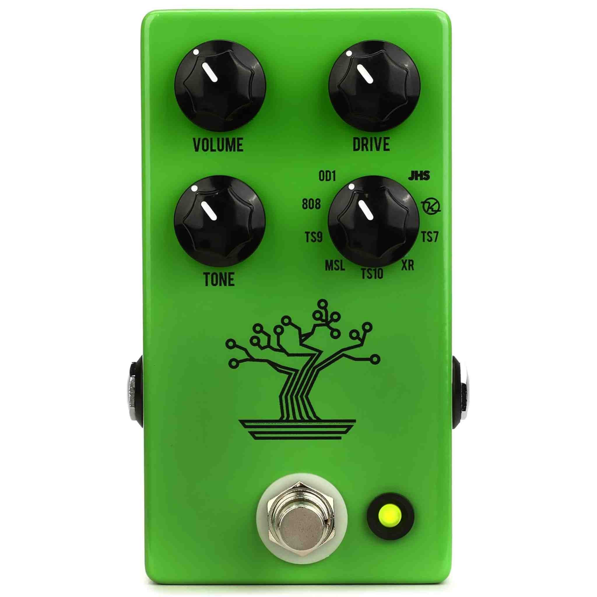 JHS Bonsai-9 Way Screamer Overdrive Guitar Effects Pedal - Green