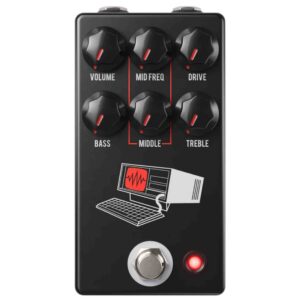 JHS Hard Drive Effect Pedal-Modern Distortion-Black
