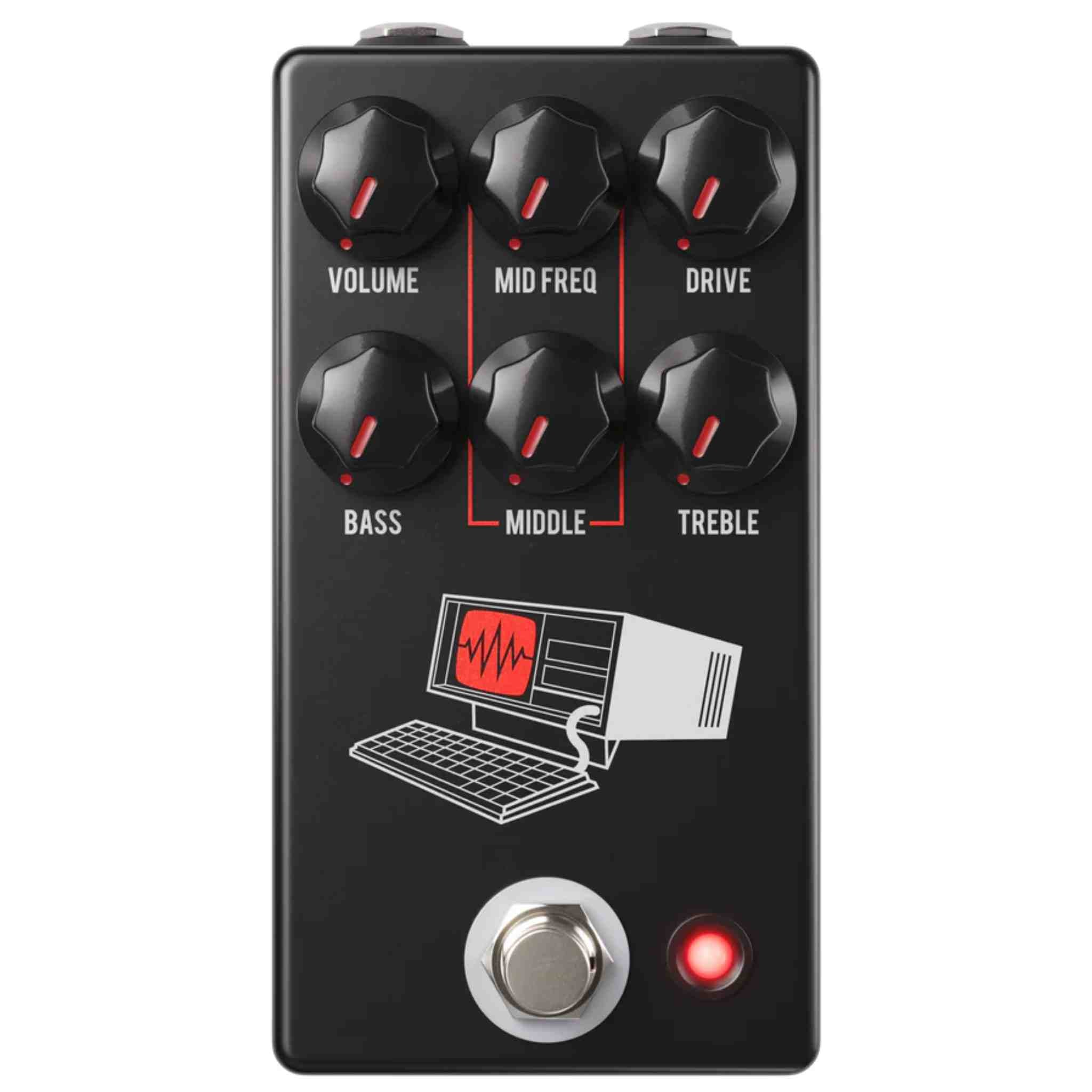 JHS Hard Drive Effect Pedal-Modern Distortion-Black